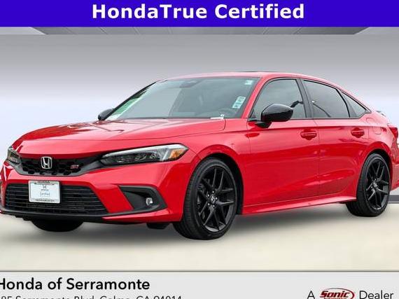 HONDA CIVIC SI 2024 2HGFE1E54RH476333 image